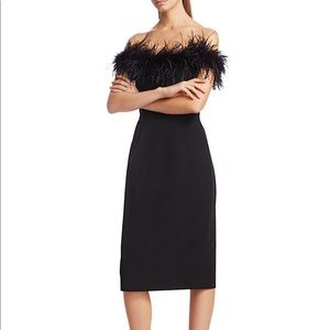 Milly Cady Feather Bodice Dress